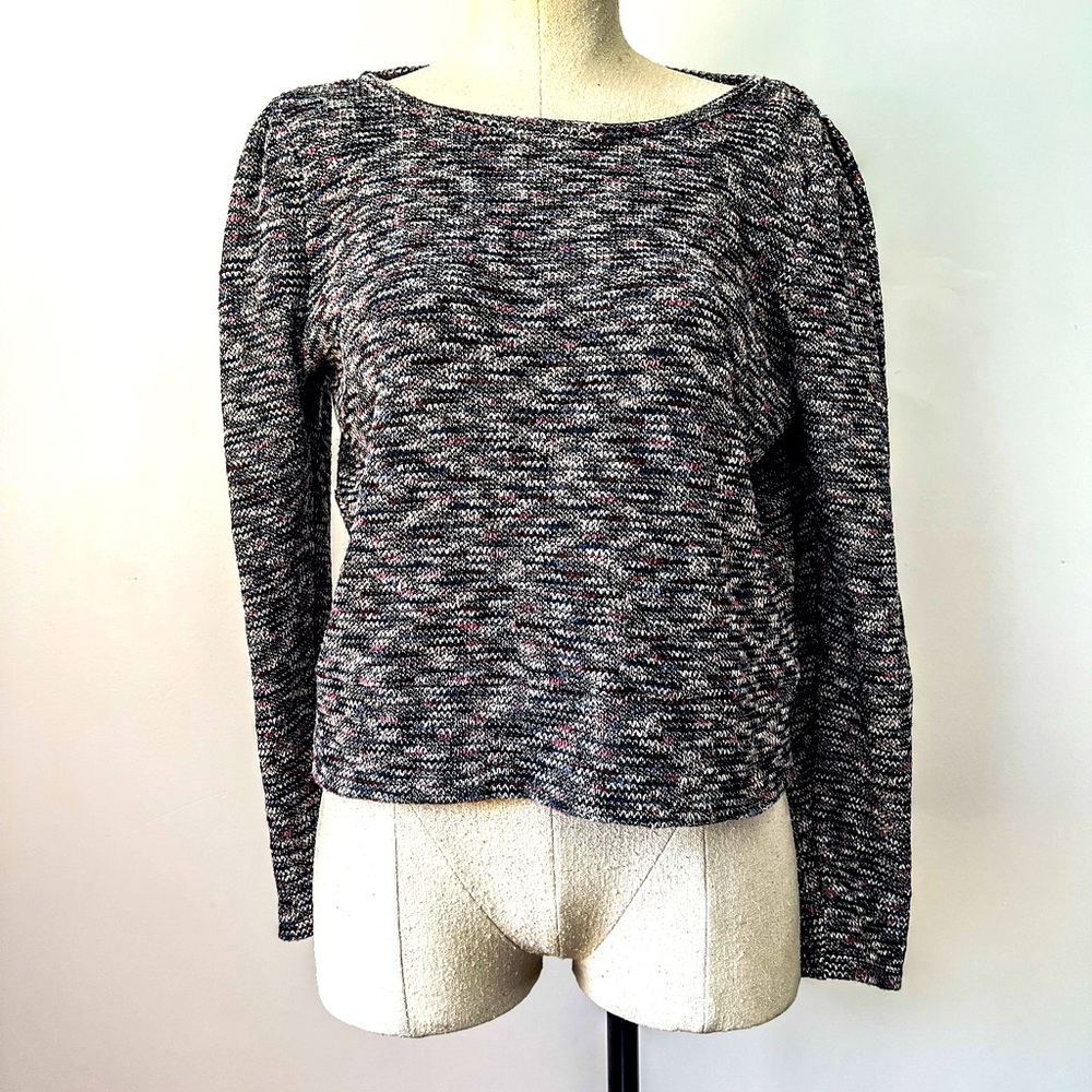 Puff sleeve sweater